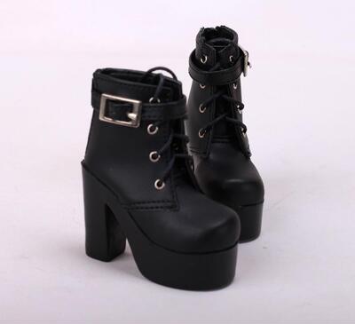 taobao agent Bjd doll 1/3 minutes 1/4 female .sd.dd SD10/13 female baby uses shoes boots simple high heel black