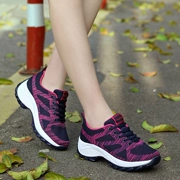 Mùa hè mới đi giày nữ đi bộ tăng chống trượt giày thể thao ngoài trời bay giày đi bộ đường dài mùa xuân - Khởi động ngoài trời