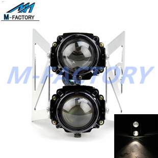 Орел Daolang RC505 мотоцикл Рыбей расстояние перед большой лампа электромобиль лампа LED бифокальный объектив