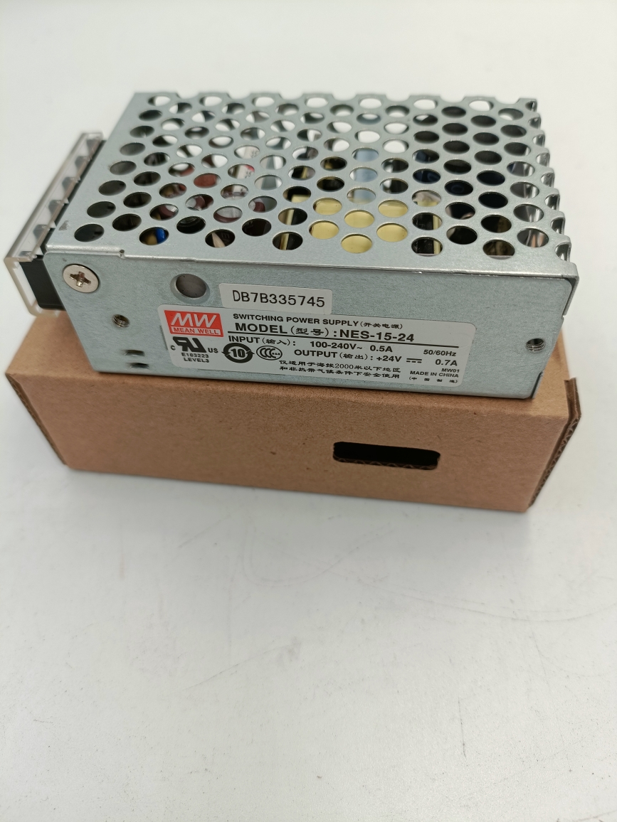 nguồn tổ ong 24v 10a omron Mingwei NES15W chuyển mạch giám sát nguồn điện dải đèn LED AC220 đến DC12 1.3A 24V0.7A 5V3A nguồn tổ ong 24v 50a bộ nguồn tổ ong 24v 10a
