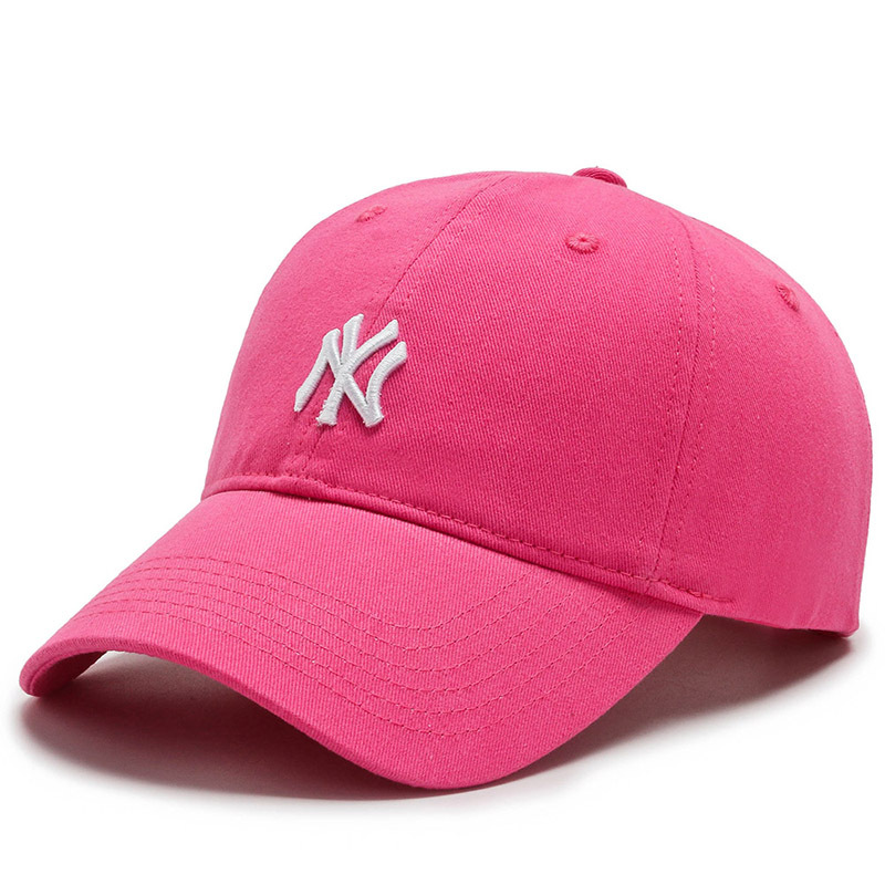 Rose RedHat female Korean version tide Soft roof Baseball cap Internet celebrity Star peaked cap ins fashion Simplicity Sun hat male