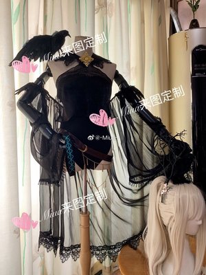 taobao agent [MIMOSA] COSPLAY clothing*cos*Tomorrow Ark*Shiling Spirit*quiet midnight*swimsuit*water
