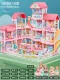 Trẻ em chơi nhà cô gái biệt thự nhà búp bê cô gái công chúa Castle House 9 3 một món quà sinh nhật cô gái đồ chơi