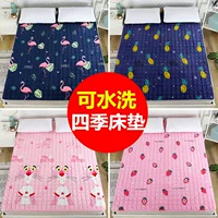 Nệm giường nệm đệm đệm giặt phần mỏng đệm giường 褥 1,5 m 1,8m nệm flannel sinh viên 1,2 nệm 1m