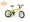 1:12 nhà búp bê mô hình đồ chơi mini mô hình cảnh ngoài trời phụ kiện xe đạp bốn màu xe đạp leo núi - Chế độ tĩnh