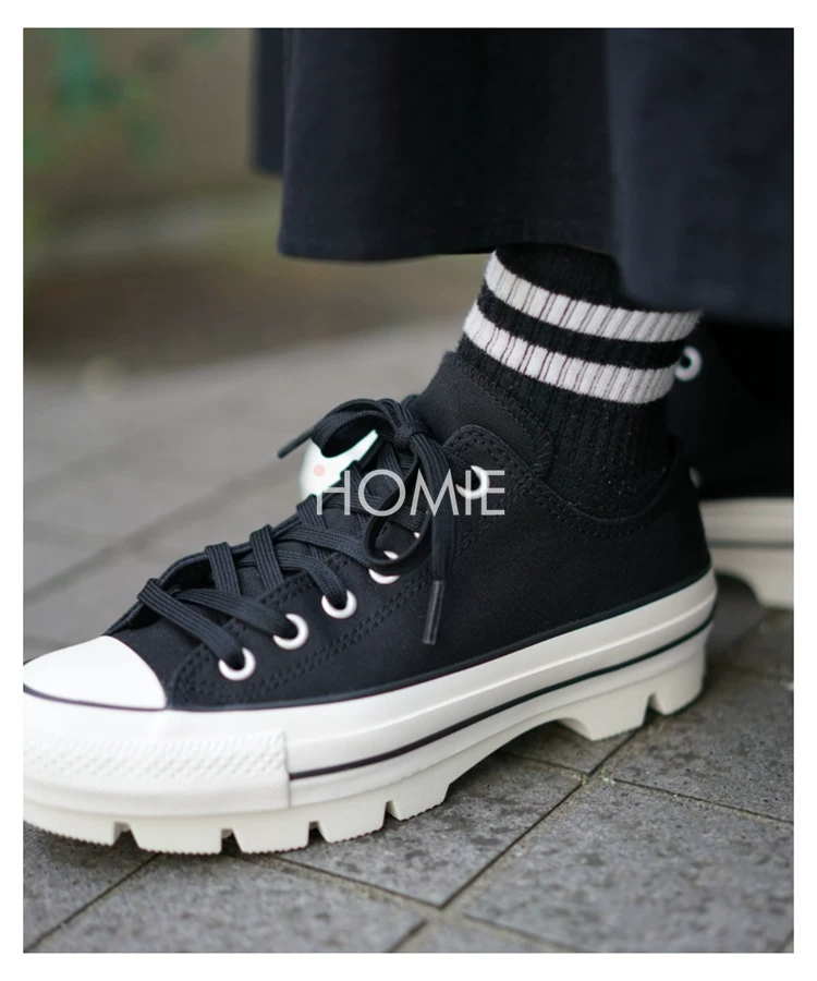 IHOMIE покупки японские Converse CONVERSE 100 ЧАНК юбилей толстой подошвой высокие кроссовки и кроссовки