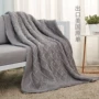 Cộng với giải phóng mặt bằng sinh thiết gai nhau chăn mặt cashmere chăn + Leisure chăn đan Bắc Âu chăn ngủ trưa chăn - Ném / Chăn mền nhung dày