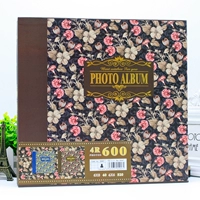 Бесплатная доставка Семейный ретро альбом 4R 6 -Inch/8 -Inch 600 Фотоальбольный плагин -тип Big Book Collection