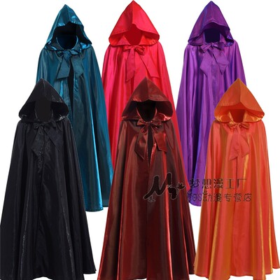 taobao agent Trench coat, Hanfu, retro shawl, halloween, cosplay