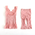 90229 Hua Yan nhà mùa hè mới chia hình dạng thịt mỏng của phụ nữ phần mỏng corset bộ Corset hai mảnh