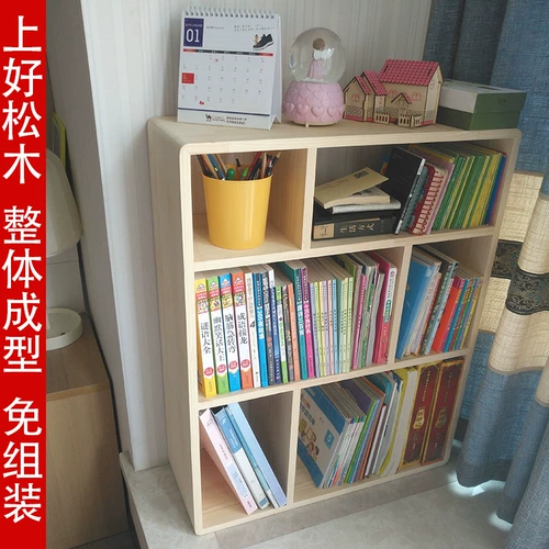 Книжная полка из натурального дерева, книжный шкаф, система хранения для кровати, делается под заказ