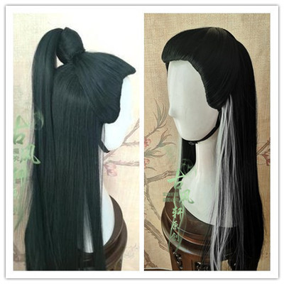 taobao agent Gufeng Xuan Xing Wig Film and Television Heroes Show Zhaoyan Men's costume wigs, Yang Gumei Beauty, Beauty, Men's hair cover can hook up