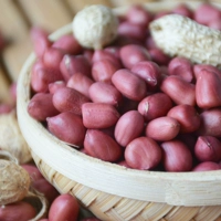 Xiajiang Новые товары/местный сорт красный кожаный арахисовый рис/фермерский солнечный солнце/ручной погружение красное арахис Ren 400G