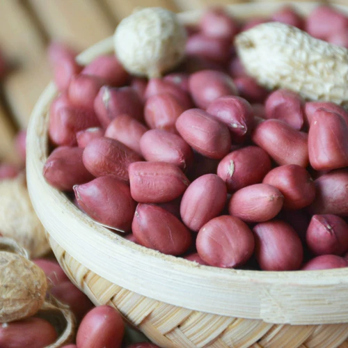 Сяцзян Новый груз местный сорт красный кожа арахис рисовой ферма Фермер Новый стрельба из красного арахиса Ren 400G