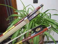 Представьте себе инструмент инструмент бразильский сандаловый дерево круглый лук с скрипкой, экзамен на начальную школу.