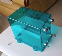 Красота медицинский лазерный инструмент 3.8L Пластиковая охлаждающая вода резервуар Охлаждение Охлаждение Охлаждение Высококачественное шасси с раковиной