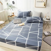 Giường bông Tấm trải giường bằng vải bông đơn 1,2 m 1,5 1,8m Bộ đồ giường bọc nệm Simmons