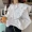 Áo sơ mi phụ nữ retro hương vị Hồng Kông 2021 mùa xuân của phụ nữ áo dài tay búp bê cổ áo sinh viên đại học phong cách áo sơ mi trắng - Áo sơ mi
