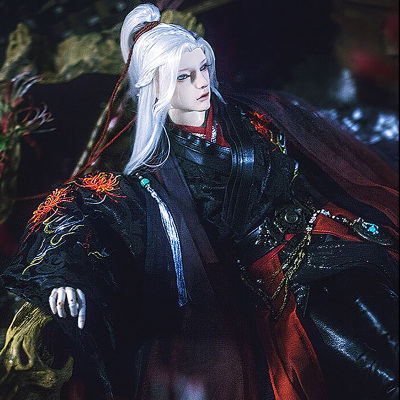 taobao agent Monthly Night Terminal Gogman Zhu Sahua DP Limited BJD Male Doll Yisha Yisuki Sanxue Embroidery Cosmetic Guest Guest Show