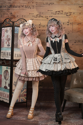 taobao agent [Fantasy style original lolita] Vanilla plus salt ~ cute sweater dance show high puffed skirt set [spot