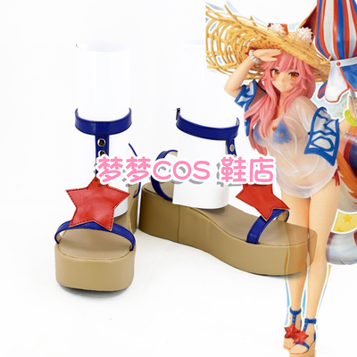 taobao agent Number 3432 FGO Yuzao Qianshui Swimming Yuzao in front of cos shoes cosplay shoes to customize