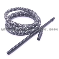 Пиратская черно -белая дымовая труба+ручка+блокировка