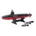 Mô hình tàu ngầm của Hải quân Sóng biển Mô hình Đồ chơi Tàu ngầm Ngư lôi Tàu chiến Tàu ngầm Âm thanh Tàu ngầm hạt nhân Thành phẩm - Chế độ tĩnh Chế độ tĩnh