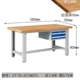 Bàn làm việc bằng gỗ nguyên khối
         tùy chỉnh xưởng lắp ráp hạng nặng băng ghế dự bị fitter bàn vise bàn vận hành bảo trì chống tĩnh điện bàn chế biến gỗ bàn cơ khí bàn gia công