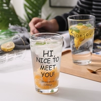 Скандинавская чашка со стаканом, популярно в интернете, английские буквы, скандинавский стиль