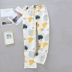 Mùa xuân và mùa thu mỏng đồ ngủ nữ cotton đôi gạc quần cotton lỏng quần thường nhà có thể mặc bên ngoài vào mùa hè - Quần tây Quần tây