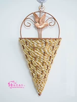 Цветочная корзина (золотой и белый смешанный цвет)