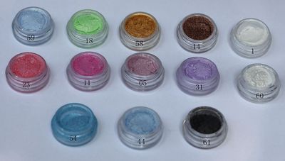 taobao agent BJD FULL HOUSE Doll Makeup Supplies Flash Powder Pearl Powder Bright Powder Eye Shadow Powder