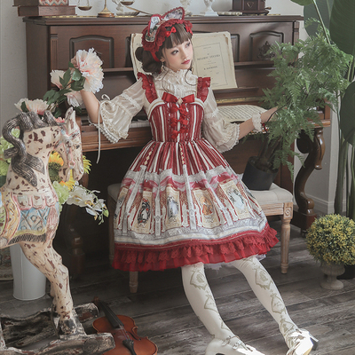 taobao agent Genuine dress, Lolita style, Lolita Jsk, high waist