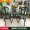 Bàn ghế ban công giải trí kết hợp ba mảnh trong nhà sân vườn đồ nội thất bằng sắt rèn phong cách châu Âu ngoài trời bàn ghế nhôm đúc ghế mây ban công