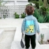Áo khoác denim bé trai phong cách nước ngoài 2020 new baby phiên bản Hàn Quốc của áo khoác cardigan trẻ em nhỏ mùa xuân và áo khoác mùa thu Hàn Quốc - Áo khoác Áo khoác