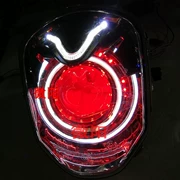 Wangjiang con búp bê lớn xe máy điện m3 sửa đổi nhỏ khỉ đèn pha Q5 mắt thiên thần Haila sửa đổi ống kính mắt ma quỷ