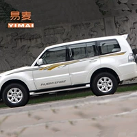 Mitsubishi Pajero Модифицированная автомобильная наклейка Pajero наклейка v73 v93 v97 наклейка на талию Специальный цветок