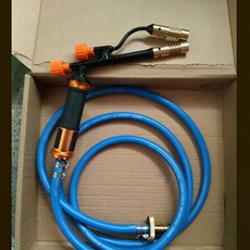 Огнемёт 液化气煤气加长焊枪家用双头高温冷风焊枪不锈钢铜铝铁焊接冰水箱 Knight