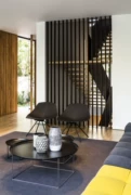 Vách ngăn gỗ đơn giản kiểu Nhật phòng khách sạn hiên nhà màn hình ghế ngồi mới Trung Quốc Zen nền tường vách ngăn gỗ - Màn hình / Cửa sổ