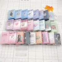 50 фотографий корейских потоков 50 лазерная карта розовые чернила IU SK Gidle Itzy Girl, окружающая маленькую карту Lomo Card