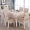 Bàn vải bọc ghế đệm Bộ ghế châu Âu đơn giản bàn cà phê tròn khăn trải bàn nghệ thuật tăng đệm nhà