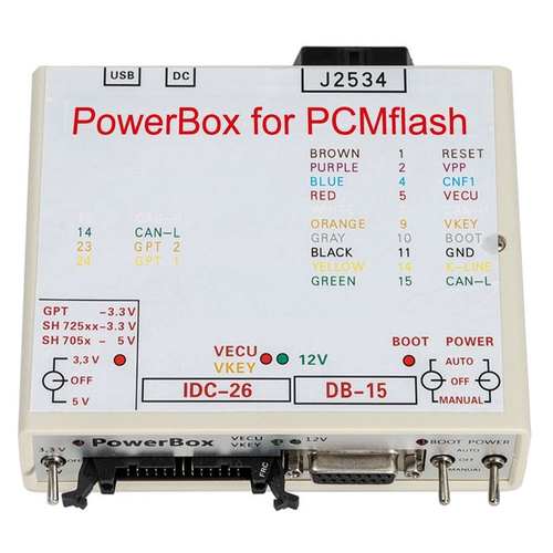 J2534 Protocol Programmer Powerbox
