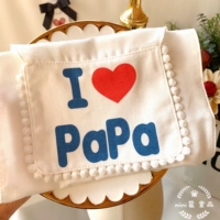 Голубые буквы любят папа