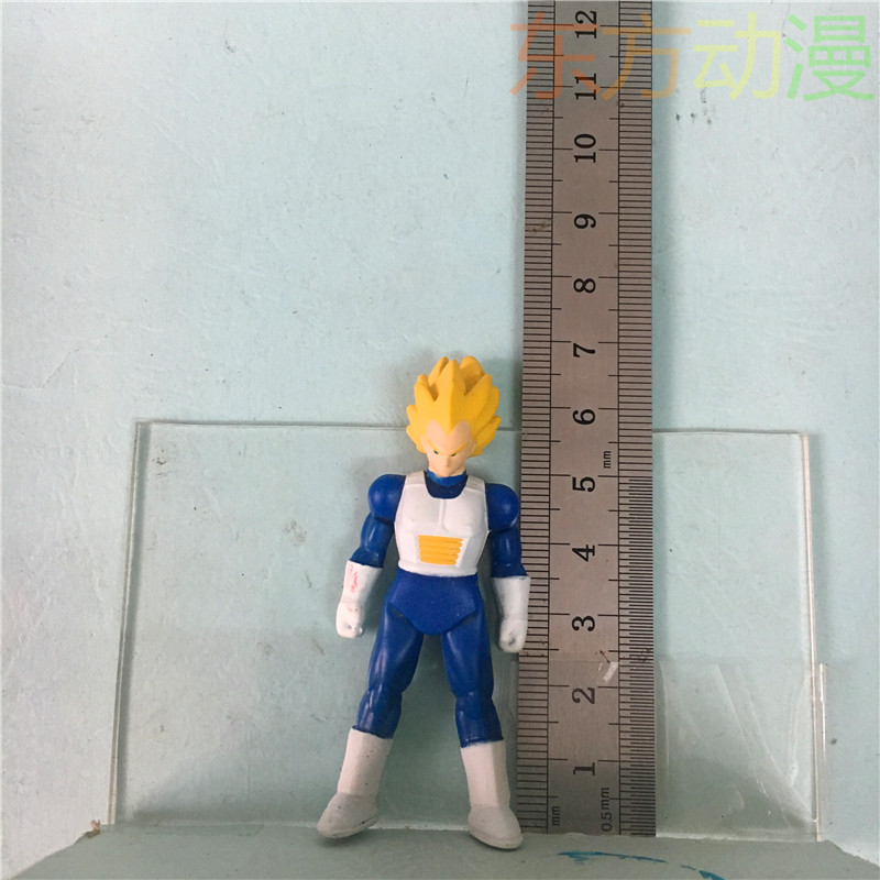 WhiteGenuine bulk cargo Bandai / Wan Dai Dragon Ball fat Buu  Begita Sun WuKong Movable Garage Kit image Ornaments