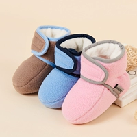 Детская зимняя обувь для раннего возраста, шнурок-держатель для новорожденных для младенца, 0-1 лет, мягкая подошва