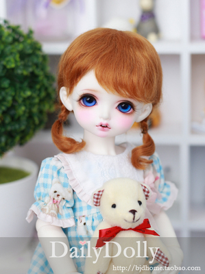 taobao agent Special clearance!Dailydolly [Fairy Tale] DD/BJD wig horse -haired twist braid 1/3 giant baby MDD