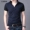 2018 new solid color nam ngắn tay T-Shirt nam đáy áo Hàn Quốc phiên bản của tự trồng bông ve áo polo áo sơ mi nam kích thước lớn áo thun nam polo