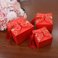 Новая Hiuttan Box Bag Свадебная романтическая романтическая картонная качания подарки свадебные поставки китайский стиль европейский стиль