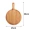 Bảng gỗ hộ gia đình Nhật Bản sáng tạo tấm gỗ pizza pizza bít tết phương Tây đĩa tròn tấm gỗ hộ gia đình - Tấm