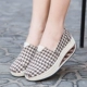 giày doctor martin Giày nữ kiểu dáng mới phiên bản Hàn Quốc đa năng mùa hè đế dày thoáng khí cho nữ cổ Bắc Kinh giày vải canvas mũi tròn cỡ nhỏ giày giữ ấm chân